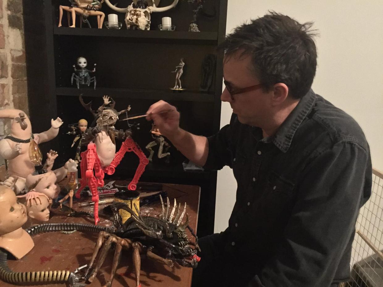 Artist David Jessup Makes Creepy Toys in Tribute to a Friend Whose Death Was Never Solved