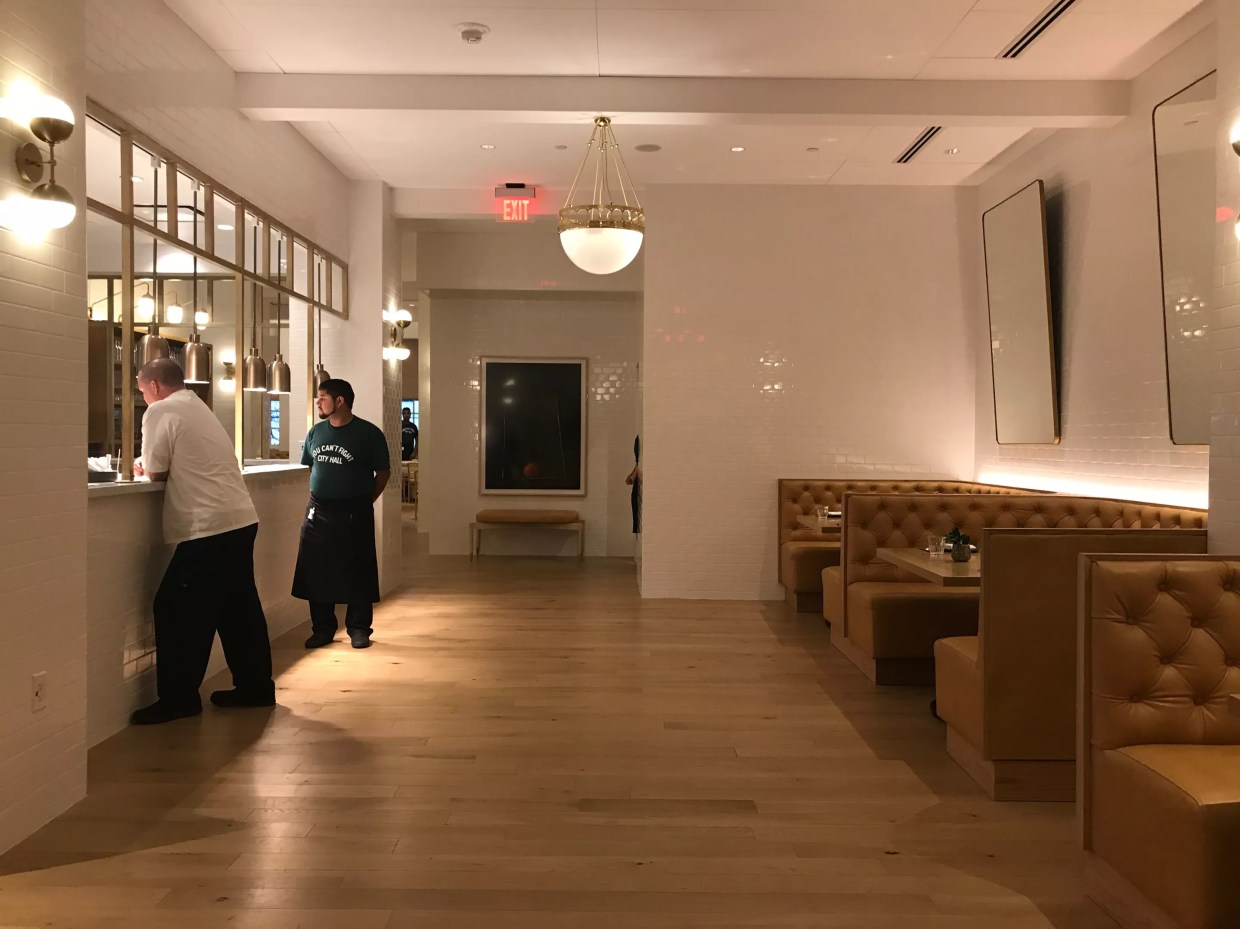 Take a Peek at City Hall Bistro, Now Open in the Renovated Adolphus Hotel