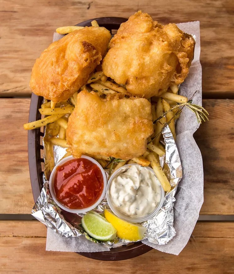 100 Favorite Dishes, No. 48: Fish and Chips (and Cole Slaw) at 20 Feet Seafood Joint