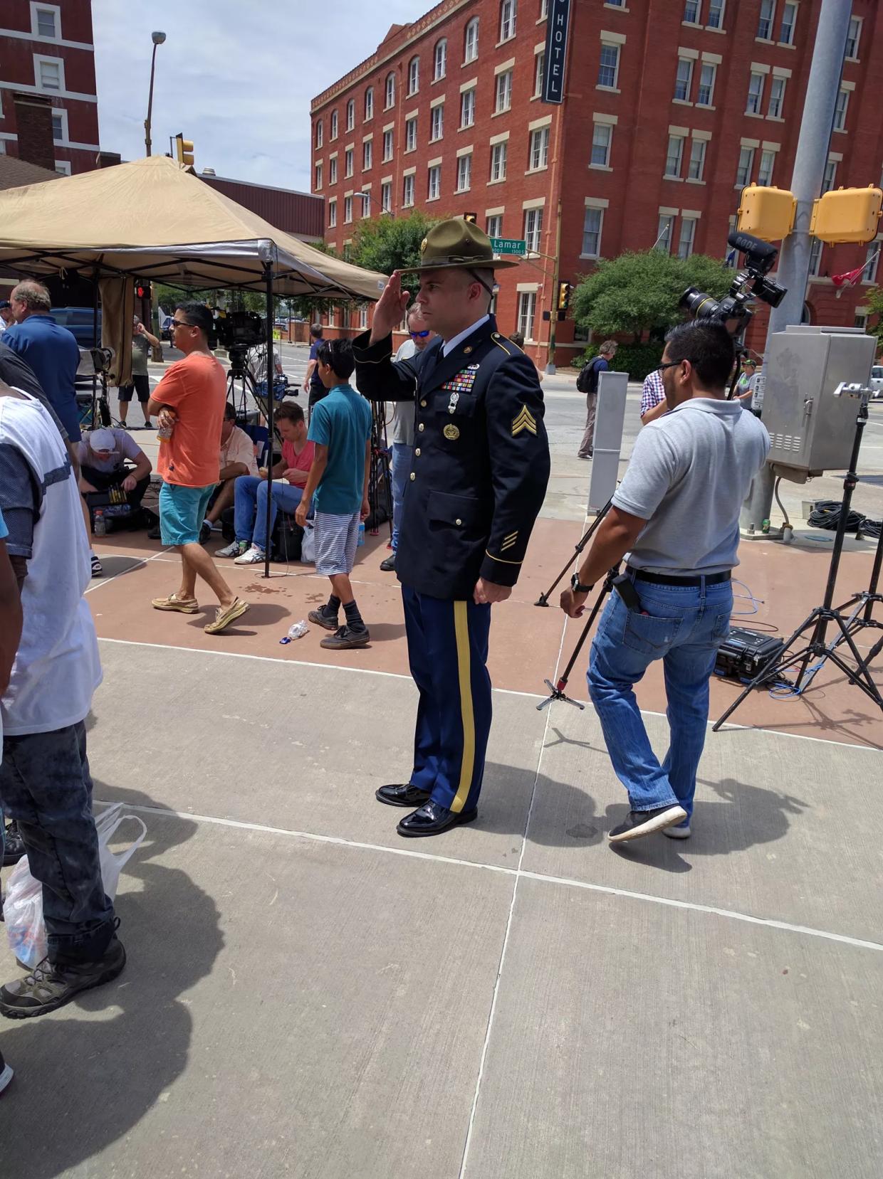 Veteran Who Led Tribute to Dallas Officers Murdered in The Colony
