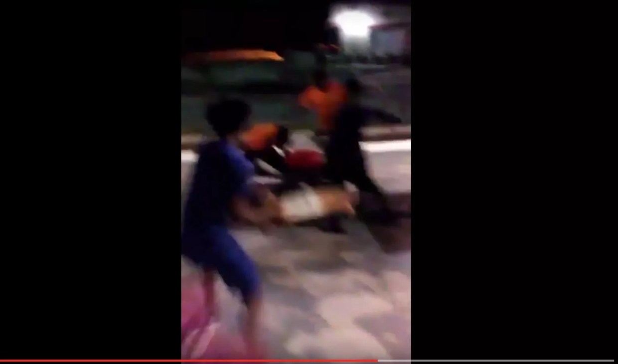 Graphic Video Captures Violent Beating on DART Train