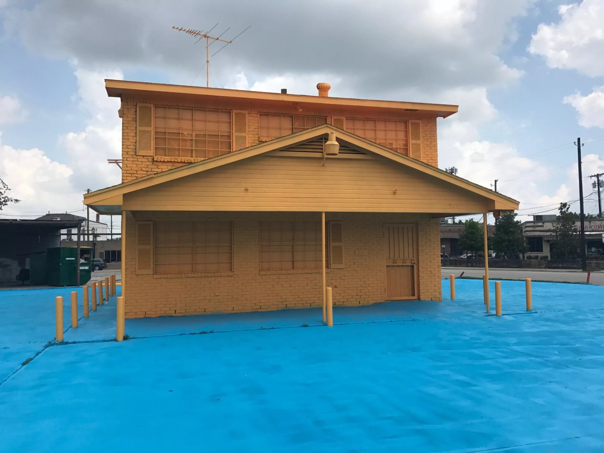 What’s Up With That Sort of Fugly Orange Building Across From CBC in Deep Ellum?