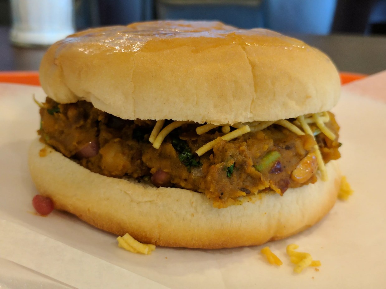 100 Favorite Dishes, No. 37: Rajwadi Serves a Fast-Food Veggie Burger Unlike Any Other