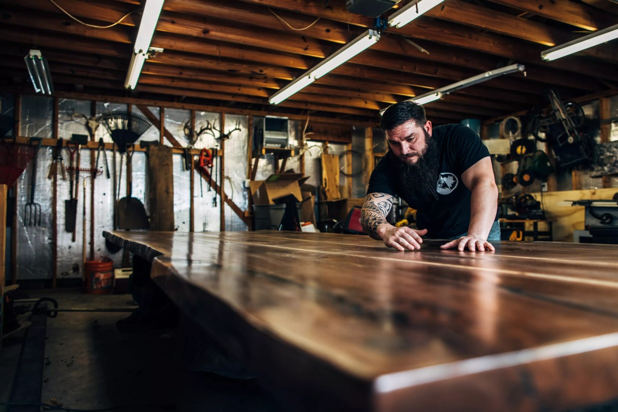 Meet Doc Wright, a Former Geologist Who Quit His Job to Make Furniture From Scratch
