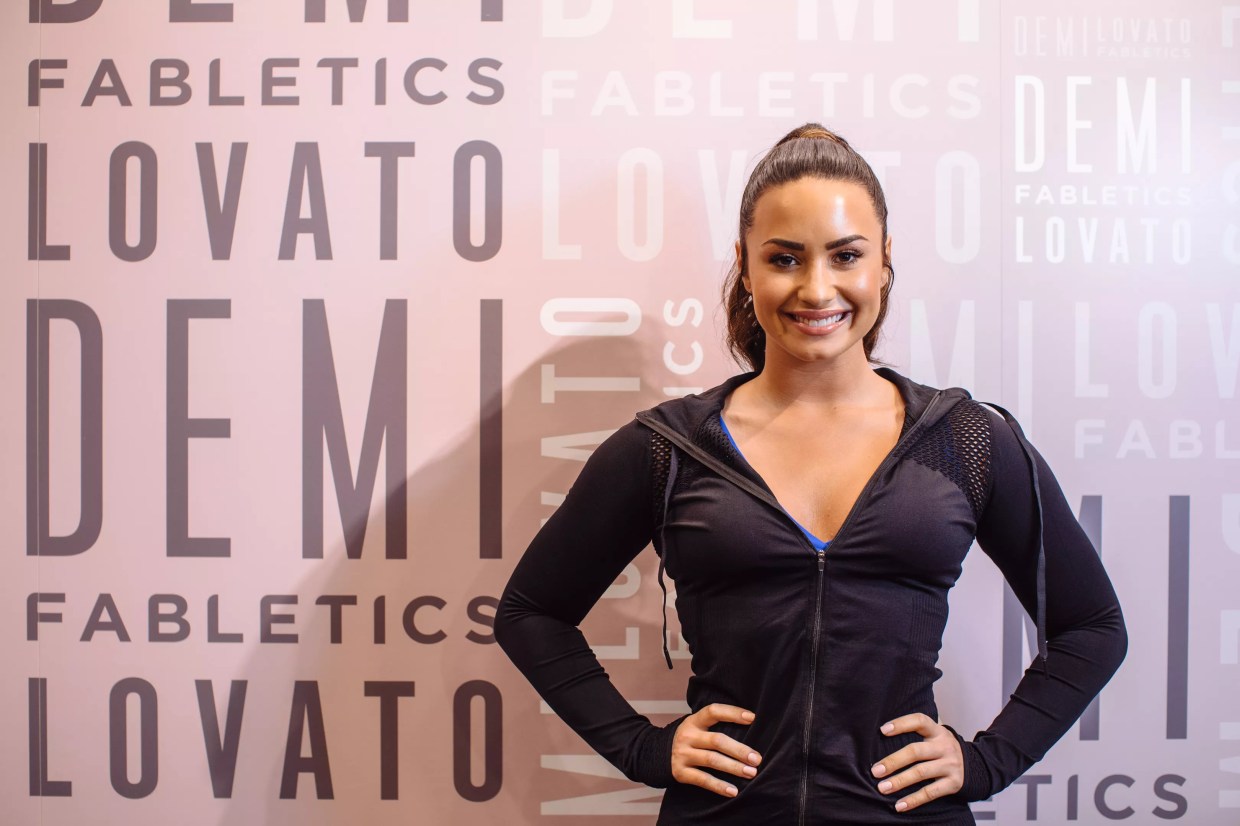 Fans Arrive at Fabletics in Plano at 4 a.m. to Meet Their Idol, Demi Lovato