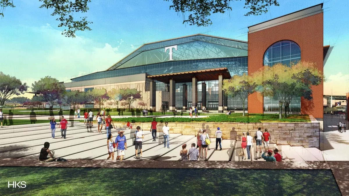 Rangers’ New Ballpark Takes Shape in Latest Renderings