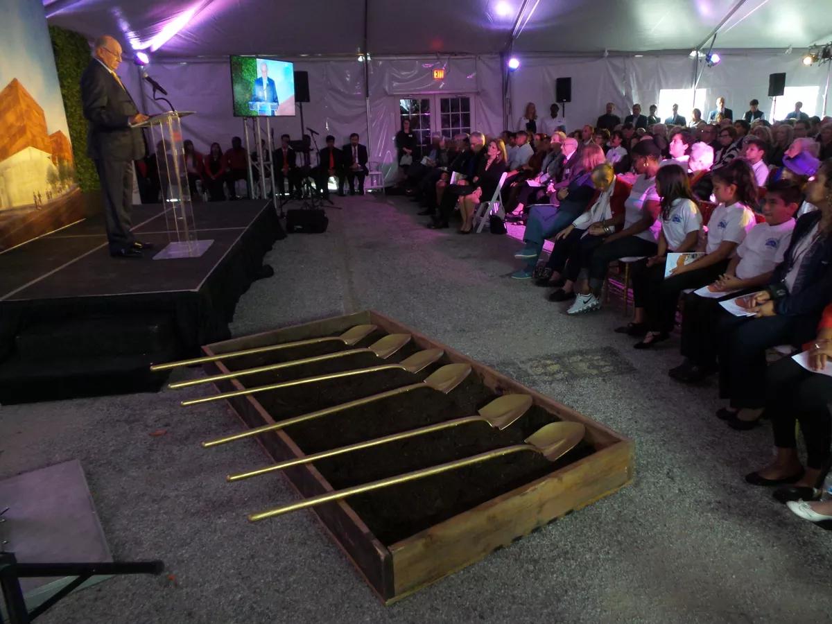 Holocaust Survivors Attend Groundbreaking for $61 Million New Human Rights Museum