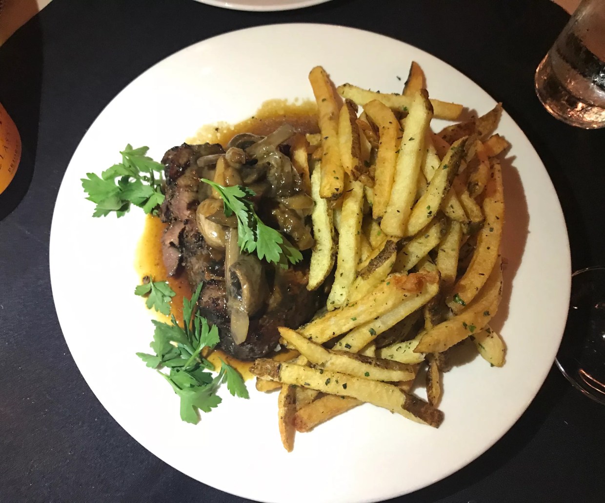 100 Favorite Dishes, No. 1: Grilled Beef Tournedos (AKA Steak Frites) at The Grape