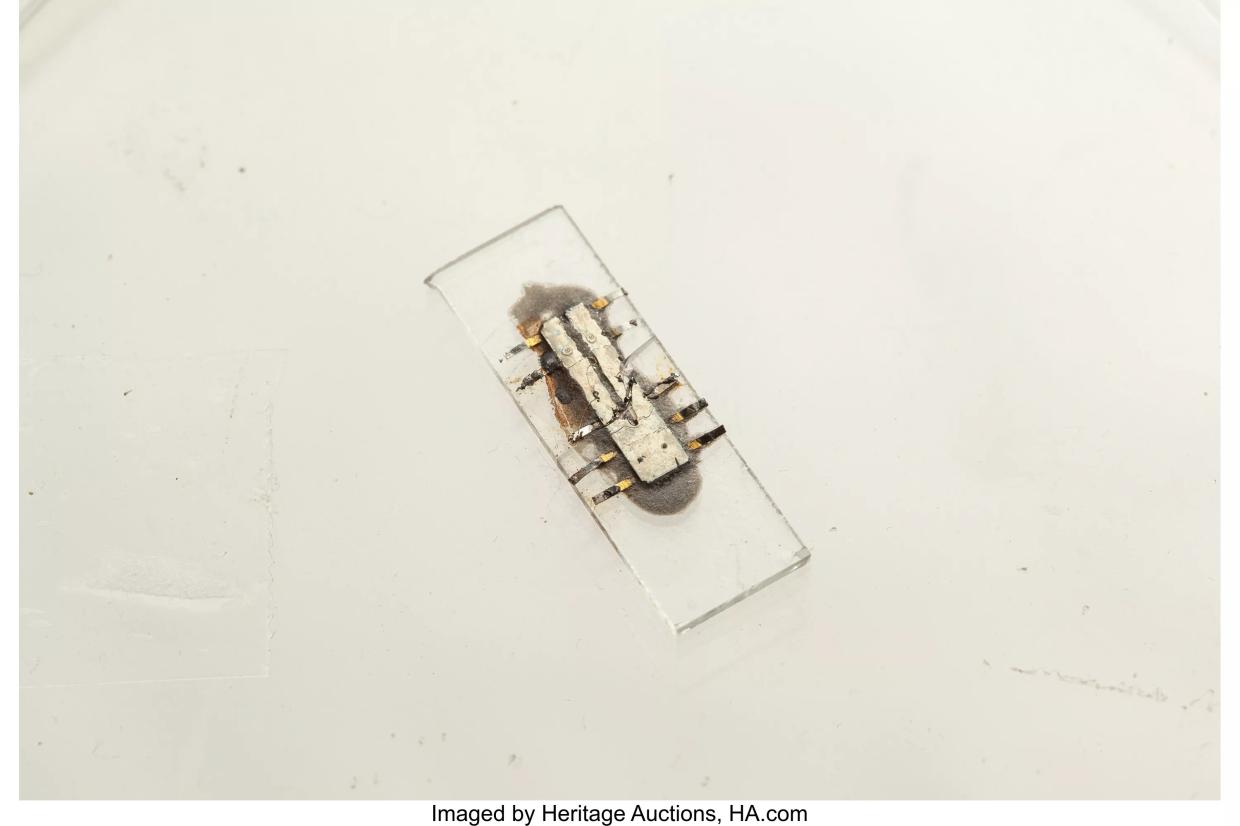 Prototype of Texas Instruments-Invented Microchip to be Auctioned Off in Dallas