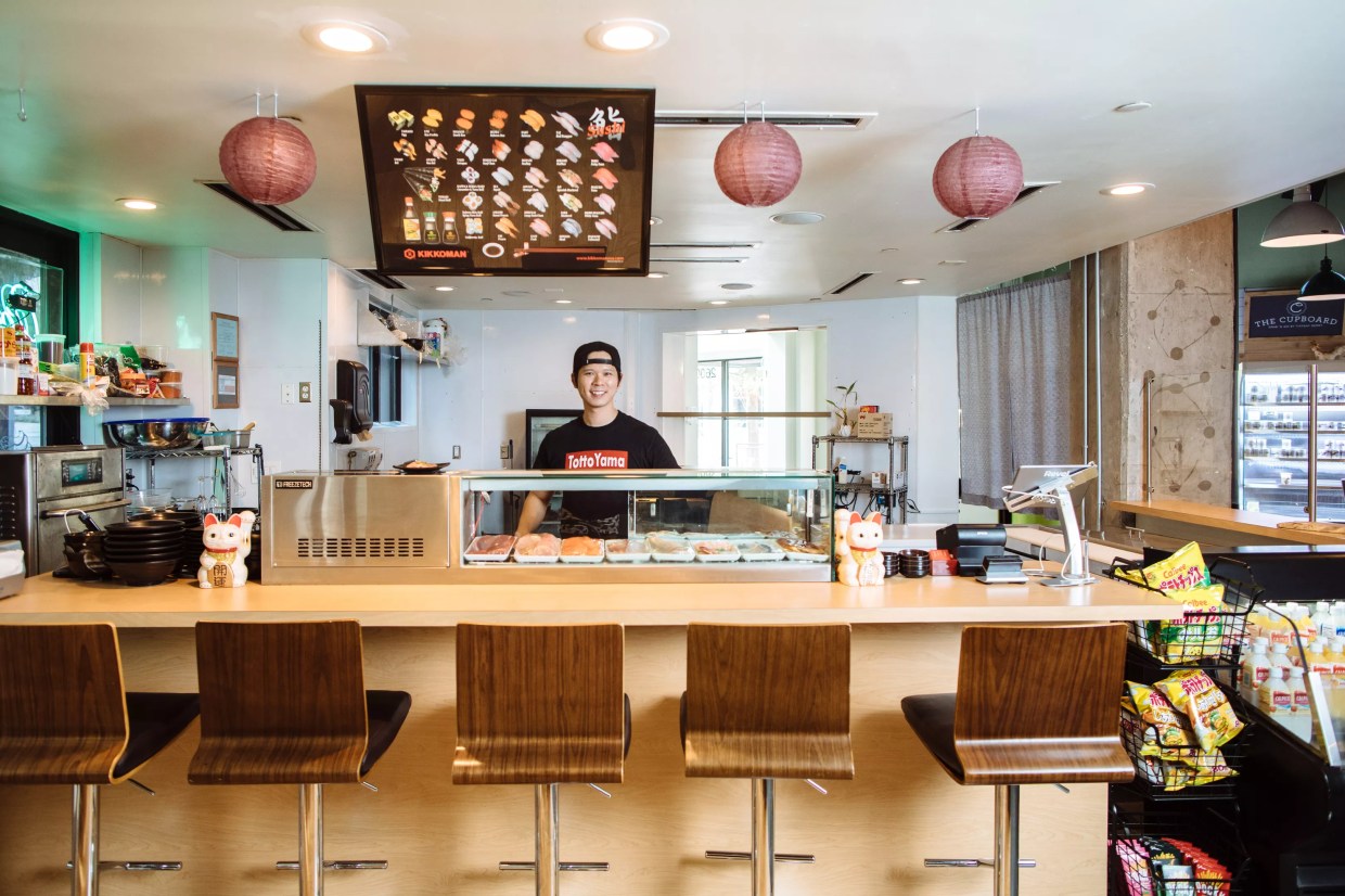 There’s a Tiny, Inexpensive New Sushi Spot Tucked Away Inside an Uptown Food Hall