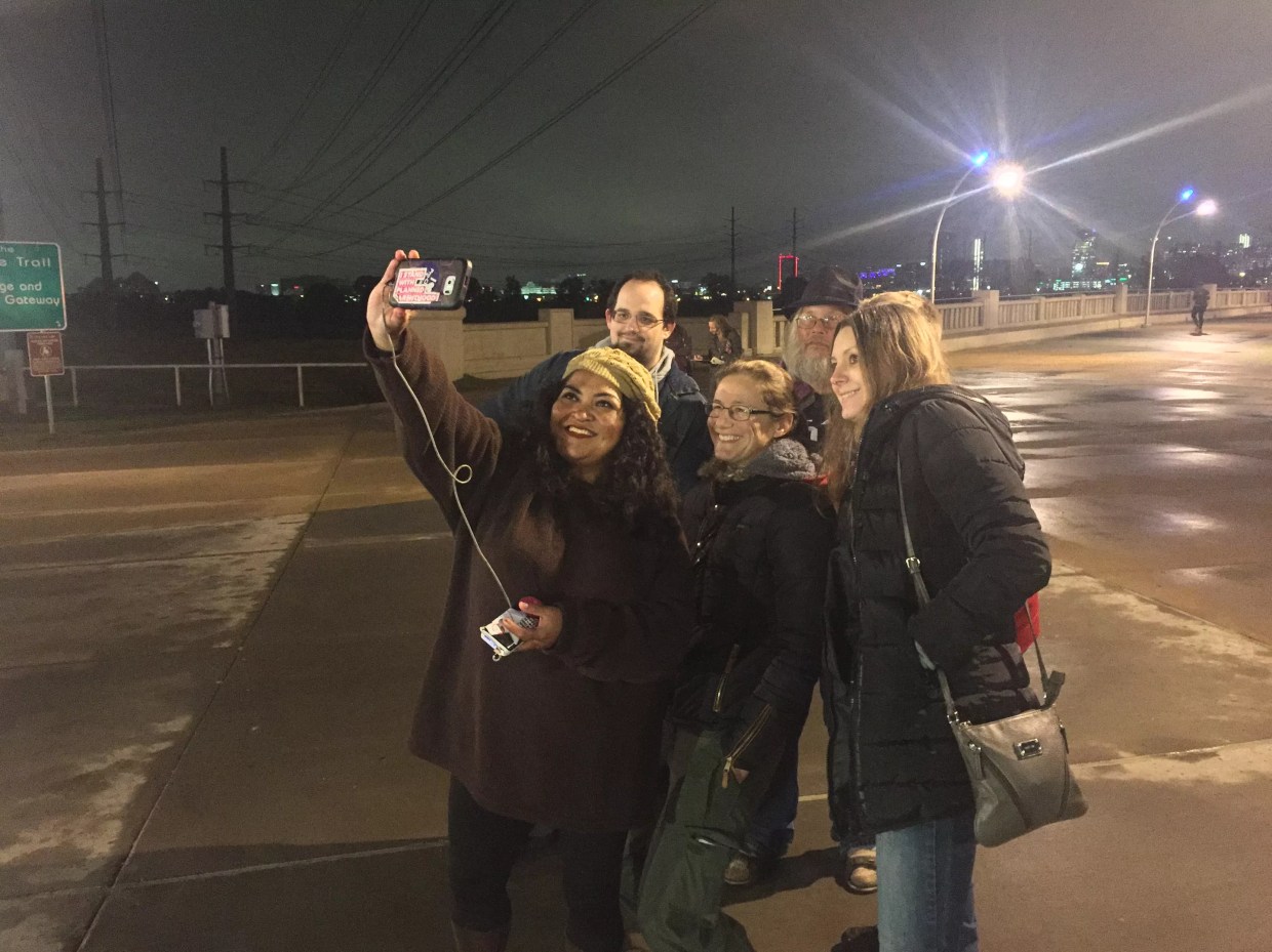 Only 6 People Showed Up for Election Anniversary Scream, and One Was a Trump Supporter