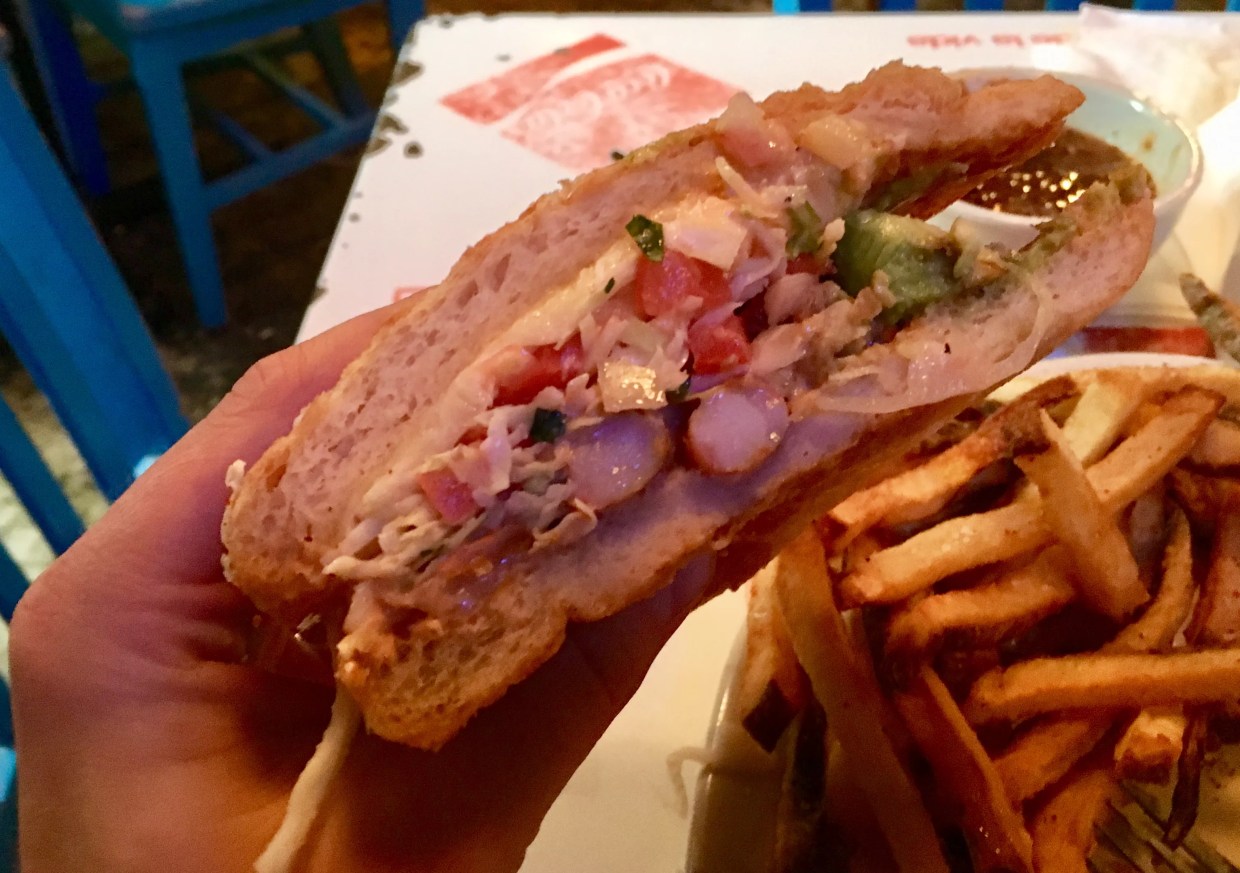 The Torta De Pescado at Palapas Is a Taste of Salty Ocean Air in Dallas