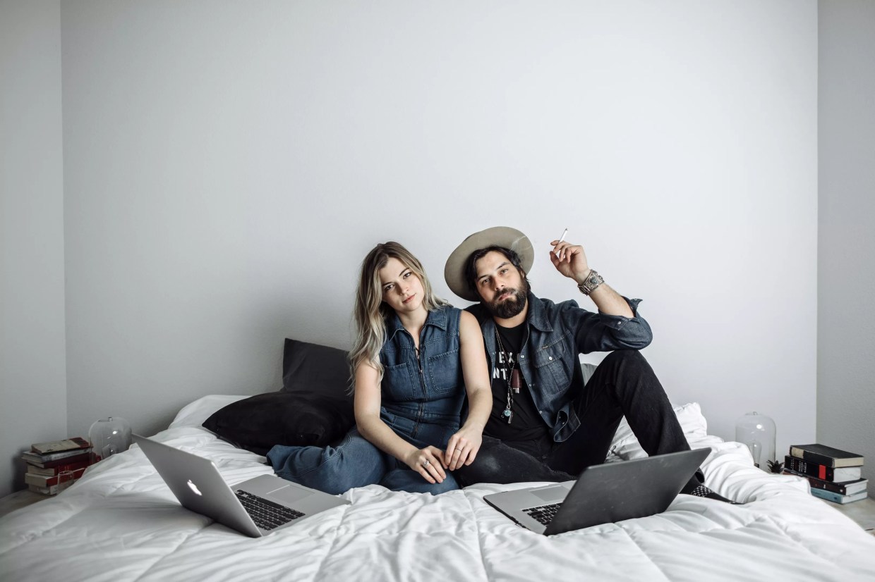 In Bed With Music Photographers Cal Quinn and Aly Fae