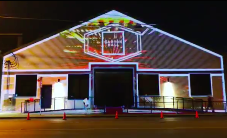 New Media Artist Eric Trich Explains How He Projection Mapped Animations onto Canton Hall