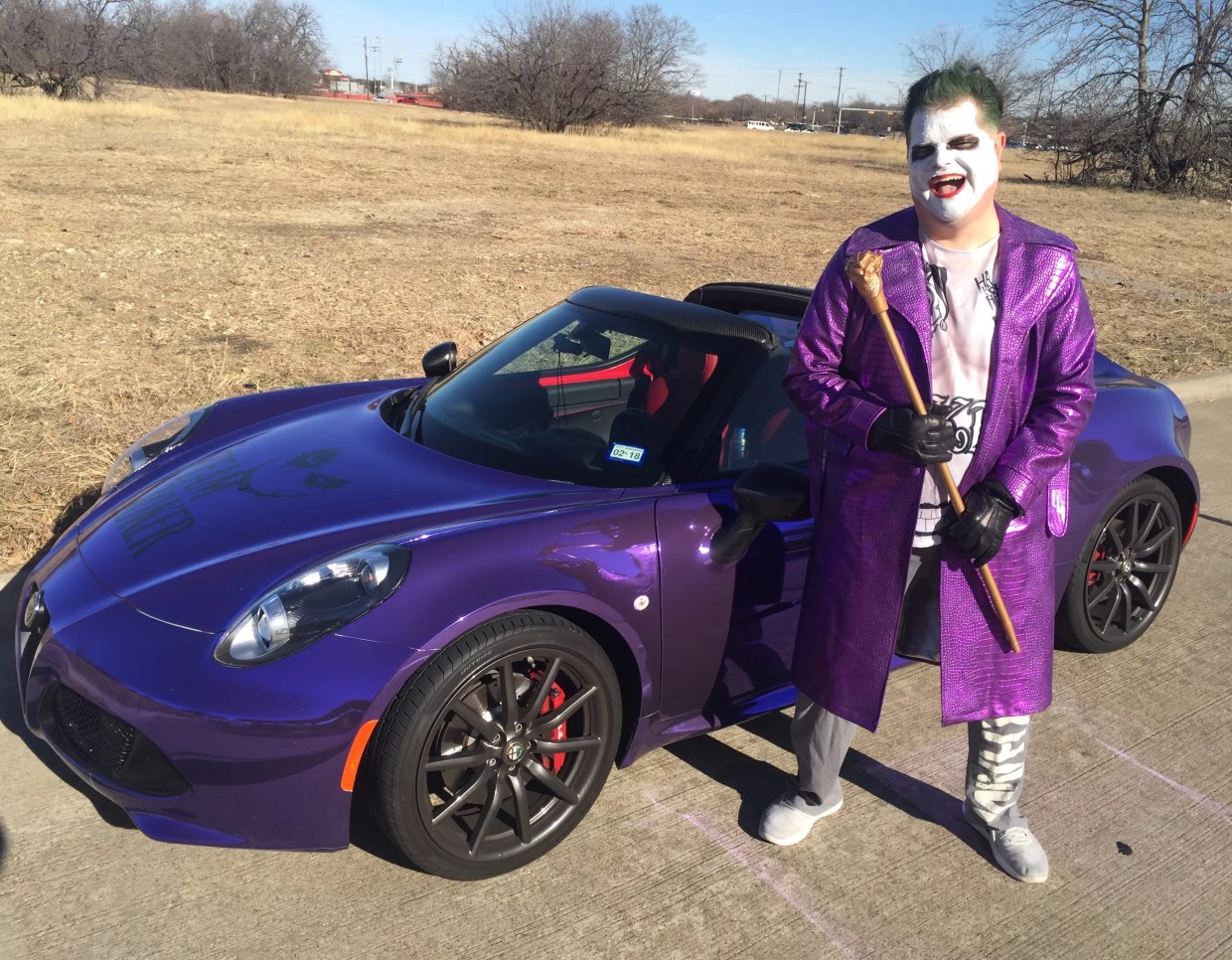 Daniel Burch, aka the Alfa Romeo Joker, Takes Us for a Ride in His Jokermobile