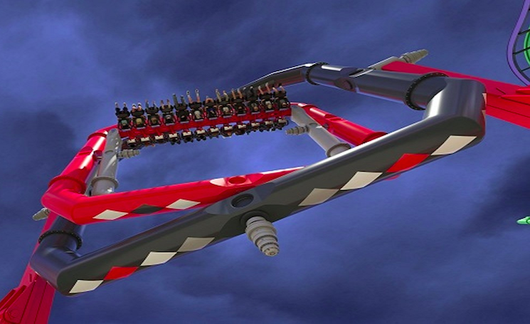 Six Flags Over Texas To Open New Harley Quinn Spinsanity Ride This Spring