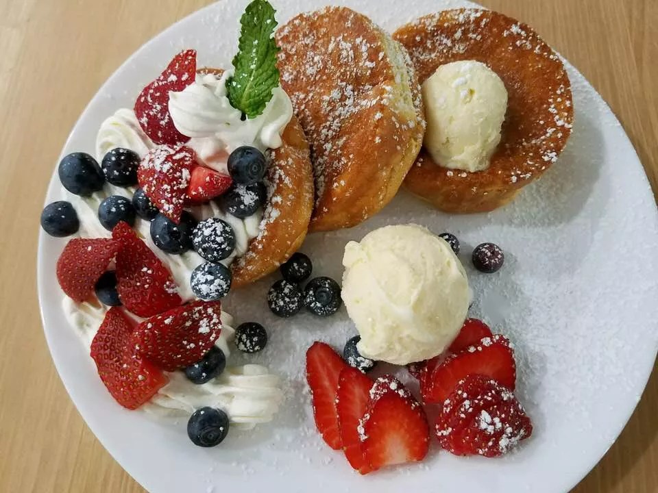 Creek Cafe, a New Four-Table Lakewood Restaurant, Cooks Fluffy Japanese-Style Pancakes