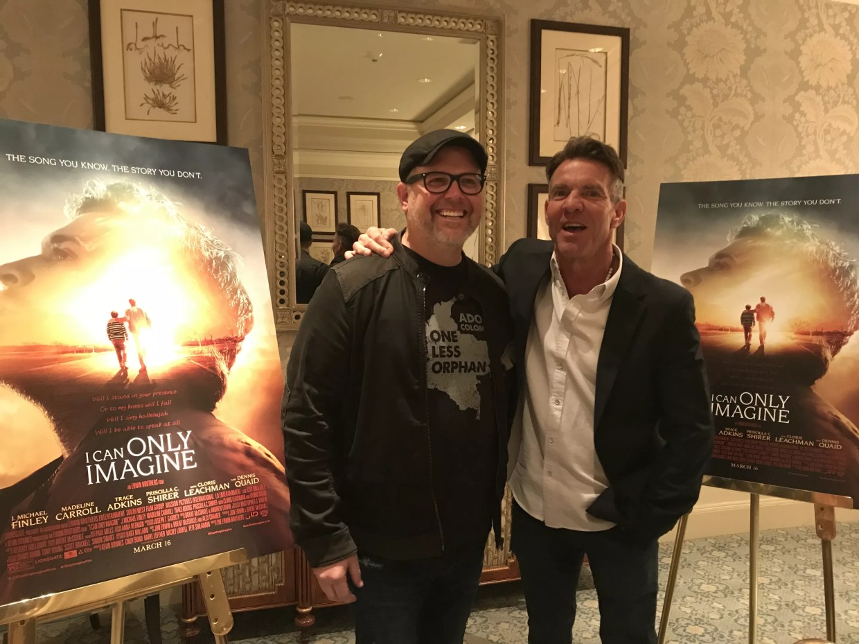 Dennis Quaid Promotes New Faith-Based Movie, in Which He Plays an Abusive Dad, During Dallas Visit