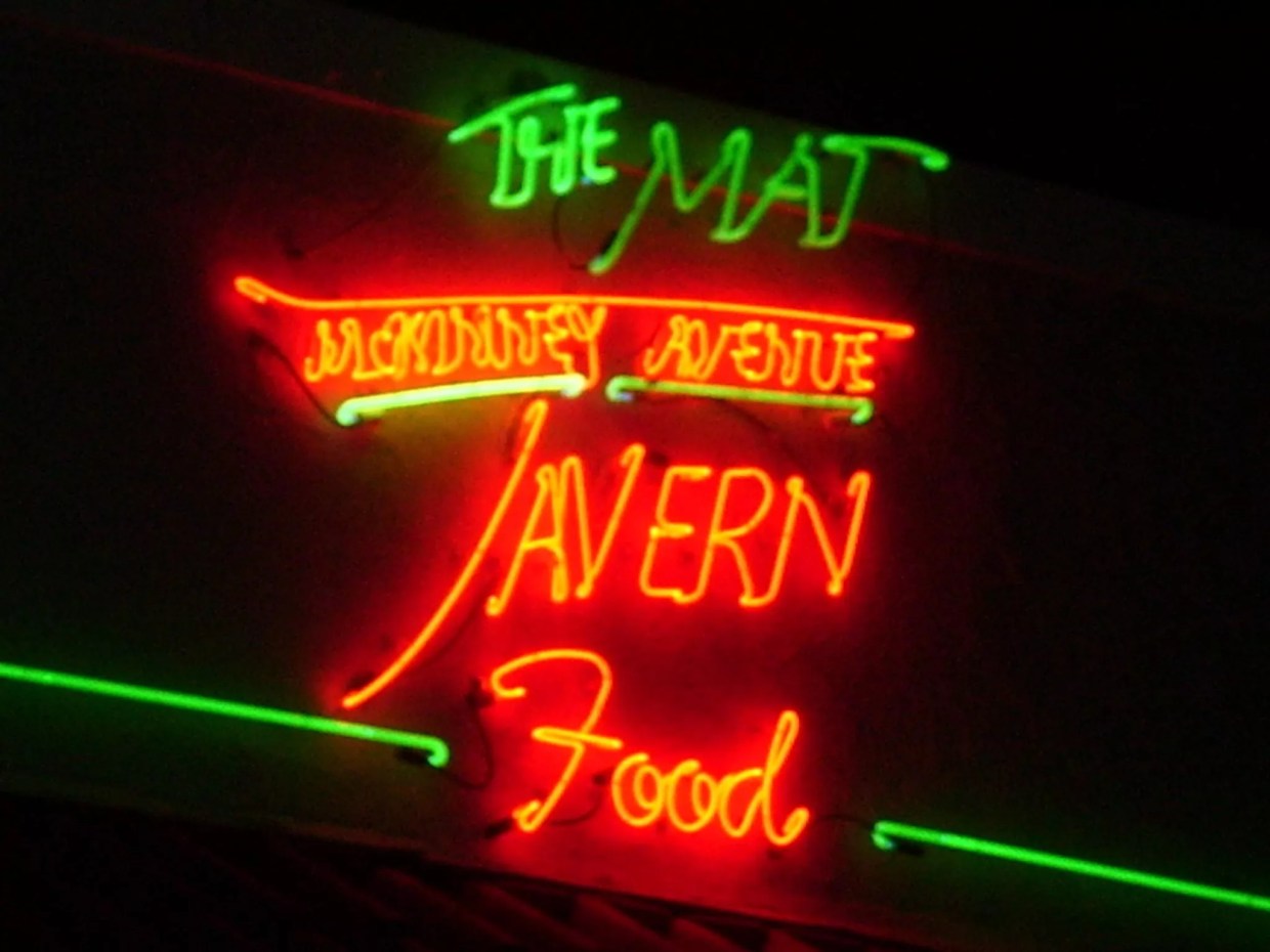 McKinney Avenue Tavern Has Closed