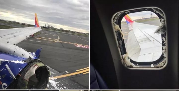 (Video) Dallas-Bound Flight Makes Terrifying Emergency Landing in Philadelphia