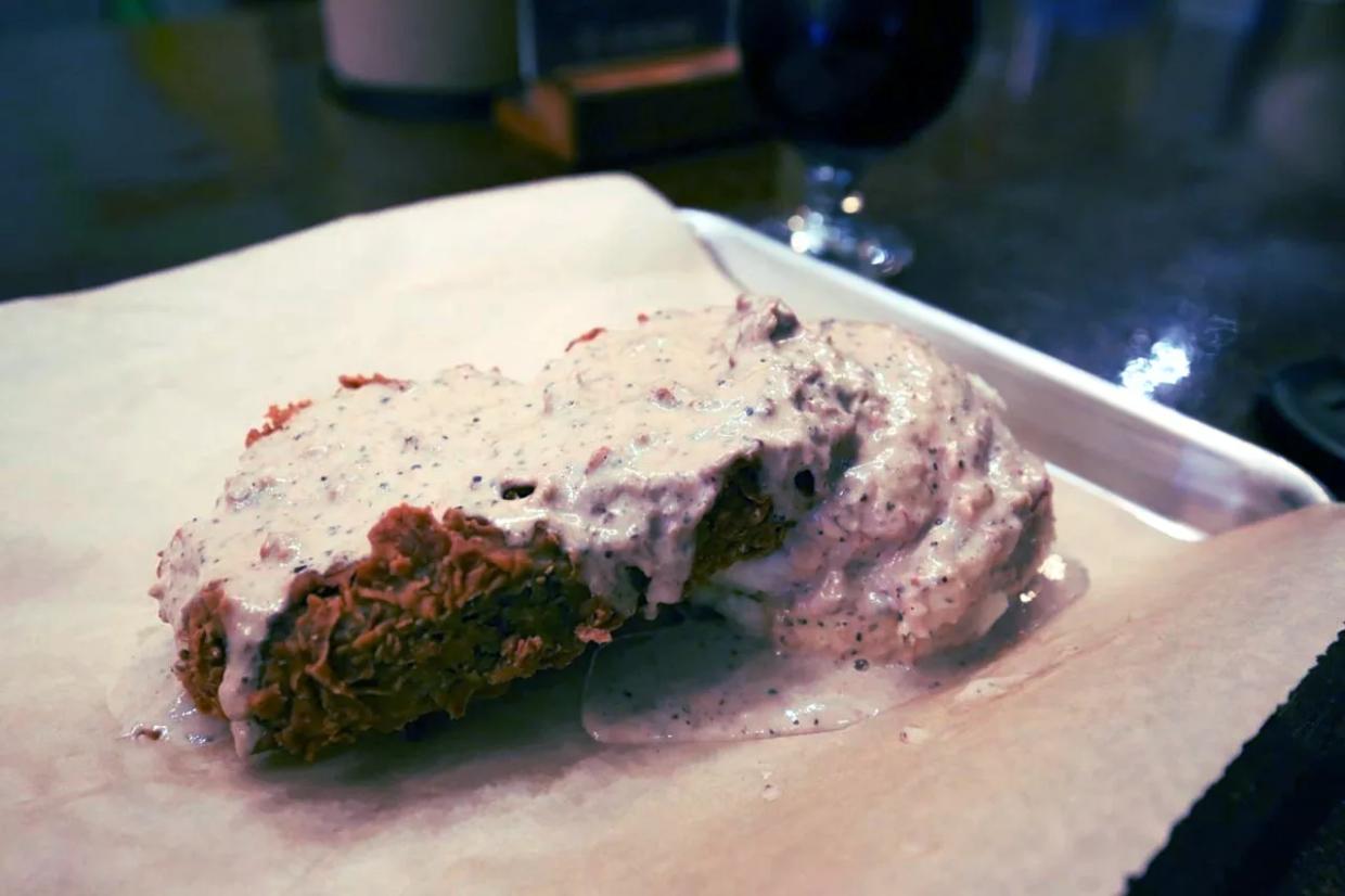 Intrinsic’s Chicken-Fried Brisket With Burnt End Gravy Is the Stuff Brunch Dreams Are Made Of