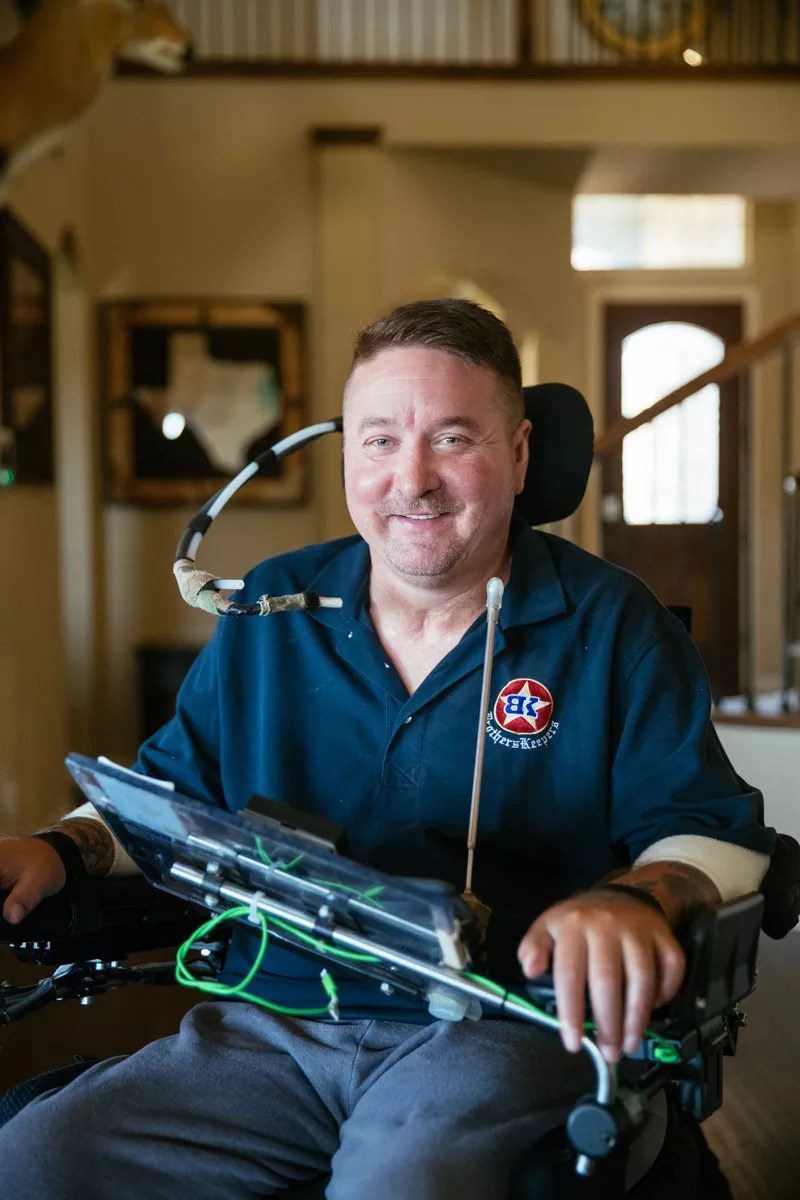 Wounded Veteran Empowered and Empowers Through Technology, Community