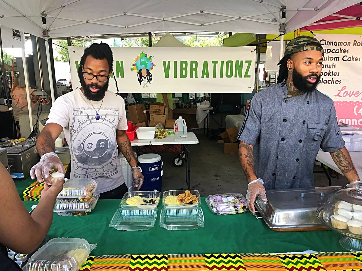 Young Entrepreneur Brings Vegan Vibrationz to Dallas Farmers Market