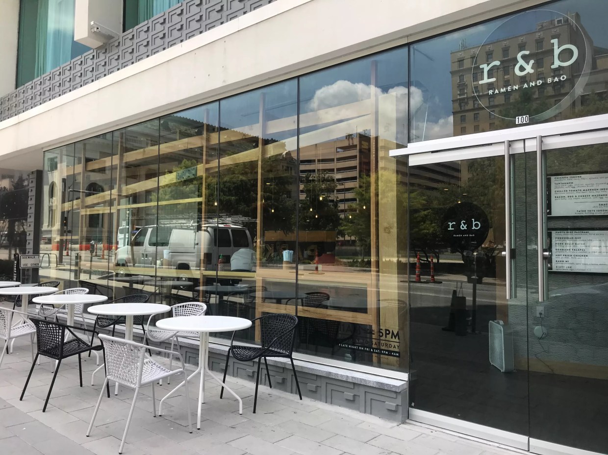 The Statler’s New Restaurant, R&B, Serves Fun Late-Night Ramen and Bao