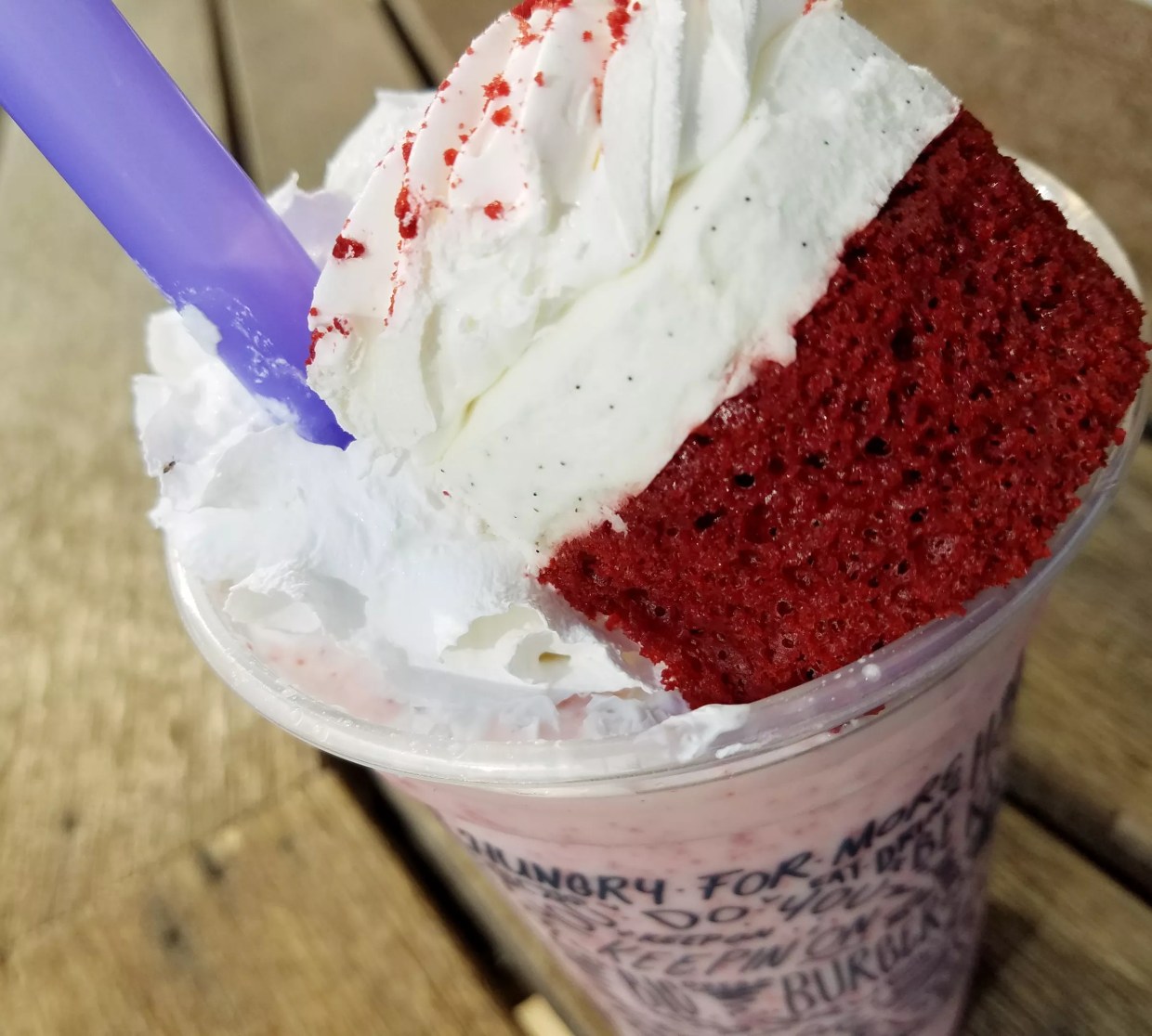 This Pink Velvet Milkshake Has a Damn Cupcake in It, and It’s for a Good Cause