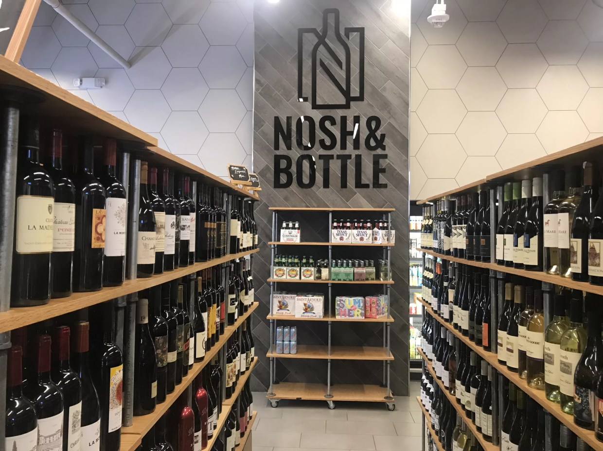 Nosh & Bottle Brings a Wine Shop, Market, Deli and Date Spot to Toyota Music Factory