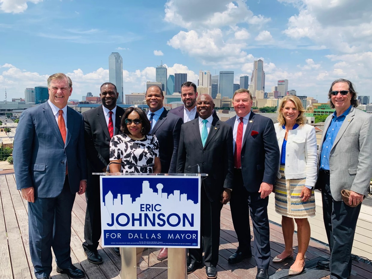 Dallas Mayor Mike Rawlings and 7 City Council Members Endorse Eric Johnson