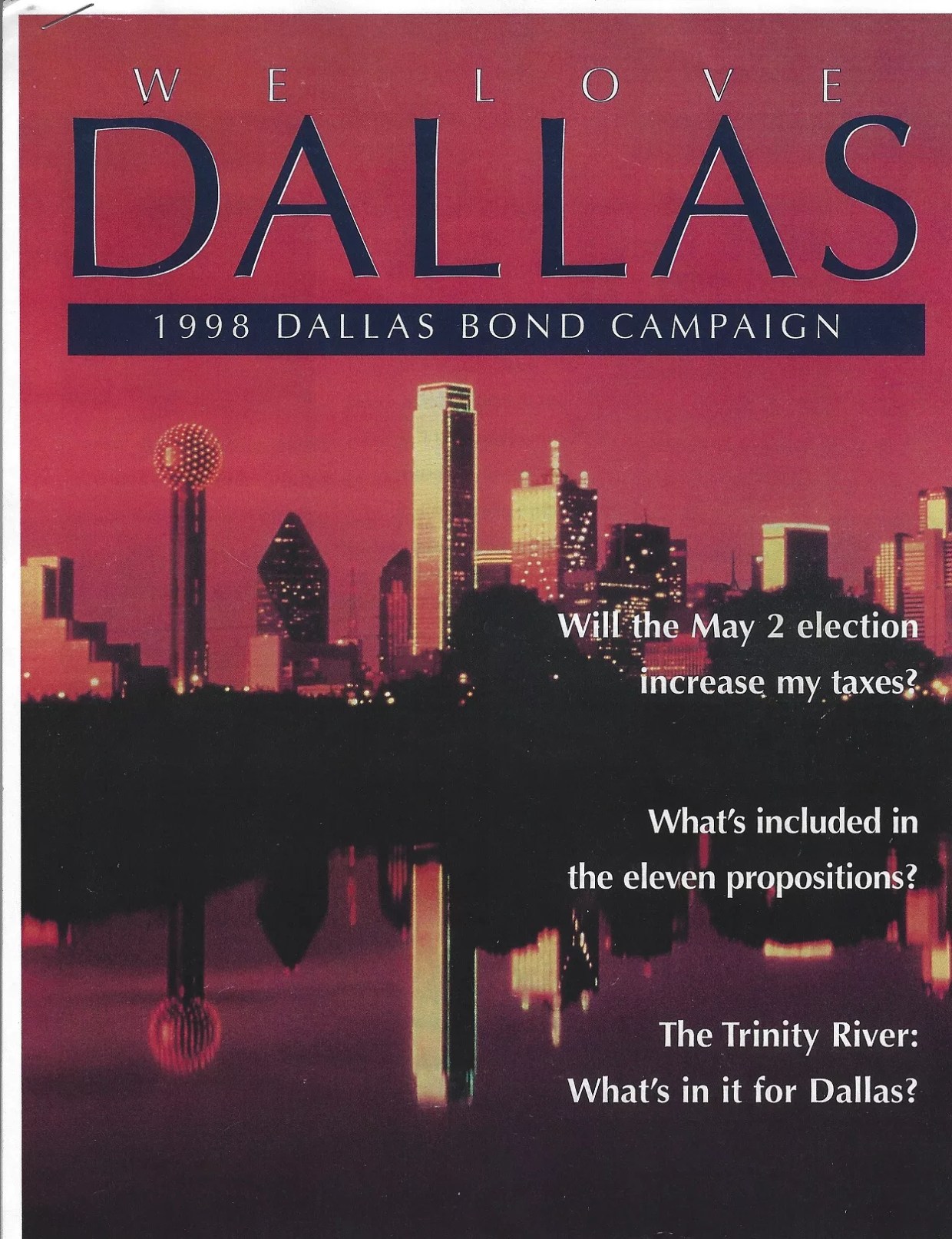 All the Zombies Endorse One Guy for Dallas Mayor. Remind You of Anything?