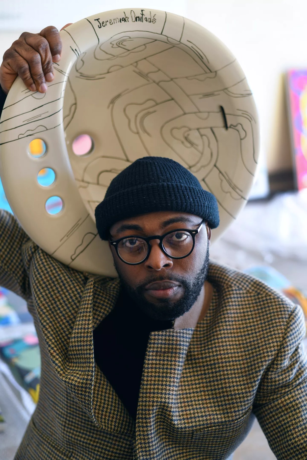 Jeremiah Onifadé Fled Violence in Nigeria to Make It as an Artist in Dallas