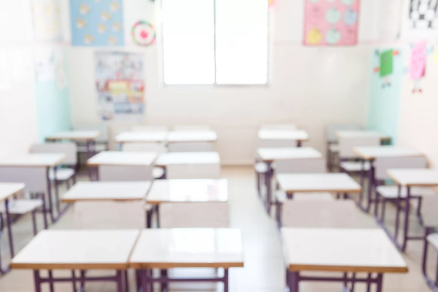 empty school classroom