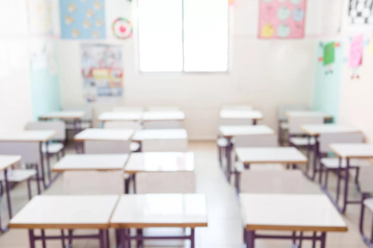 empty school classroom