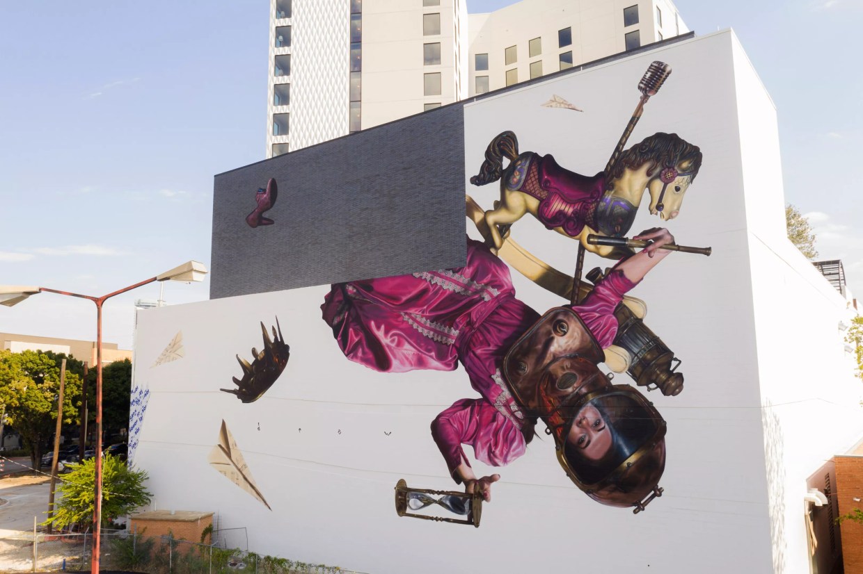 Drew Merritt Wants His Virgin Hotel Mural to Bring You Happiness