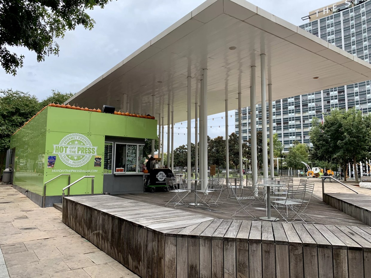 The Sandwich Stand in Main Street Garden Park That’s Providing Lunch and Community