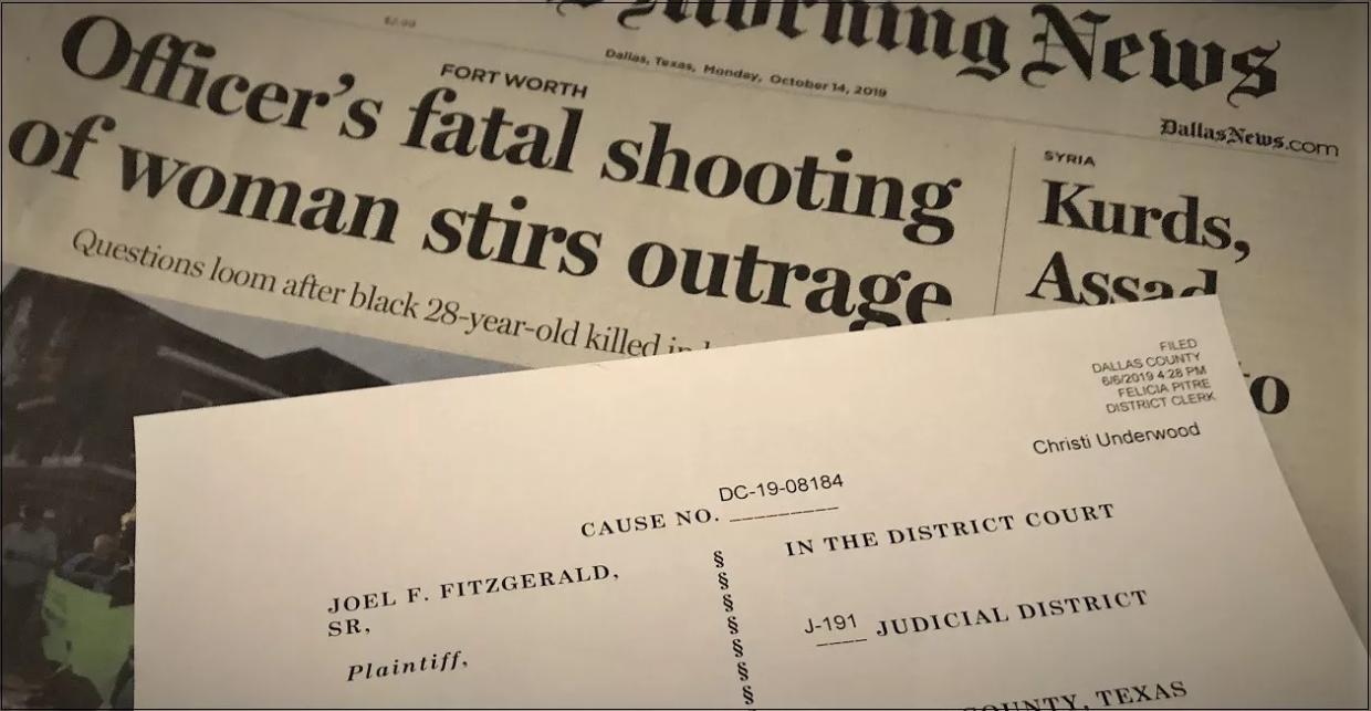 Answers to Questions About Atatiana Jefferson’s Death May Lie in Ex-Chief’s Lawsuit