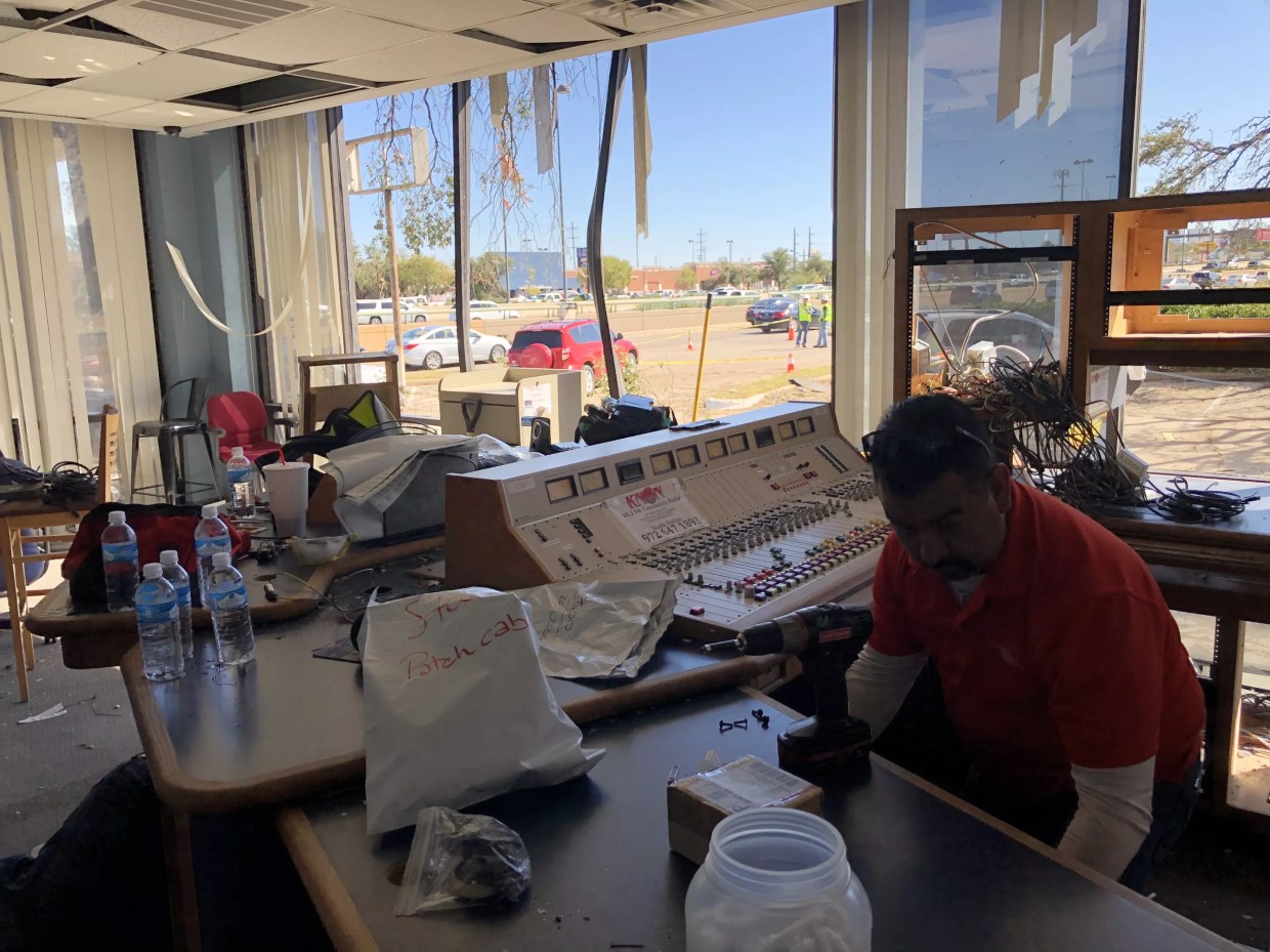 Dallas Tornado Wrecks KNON 89.3 FM’s Studios, Knocks Station Off the Air
