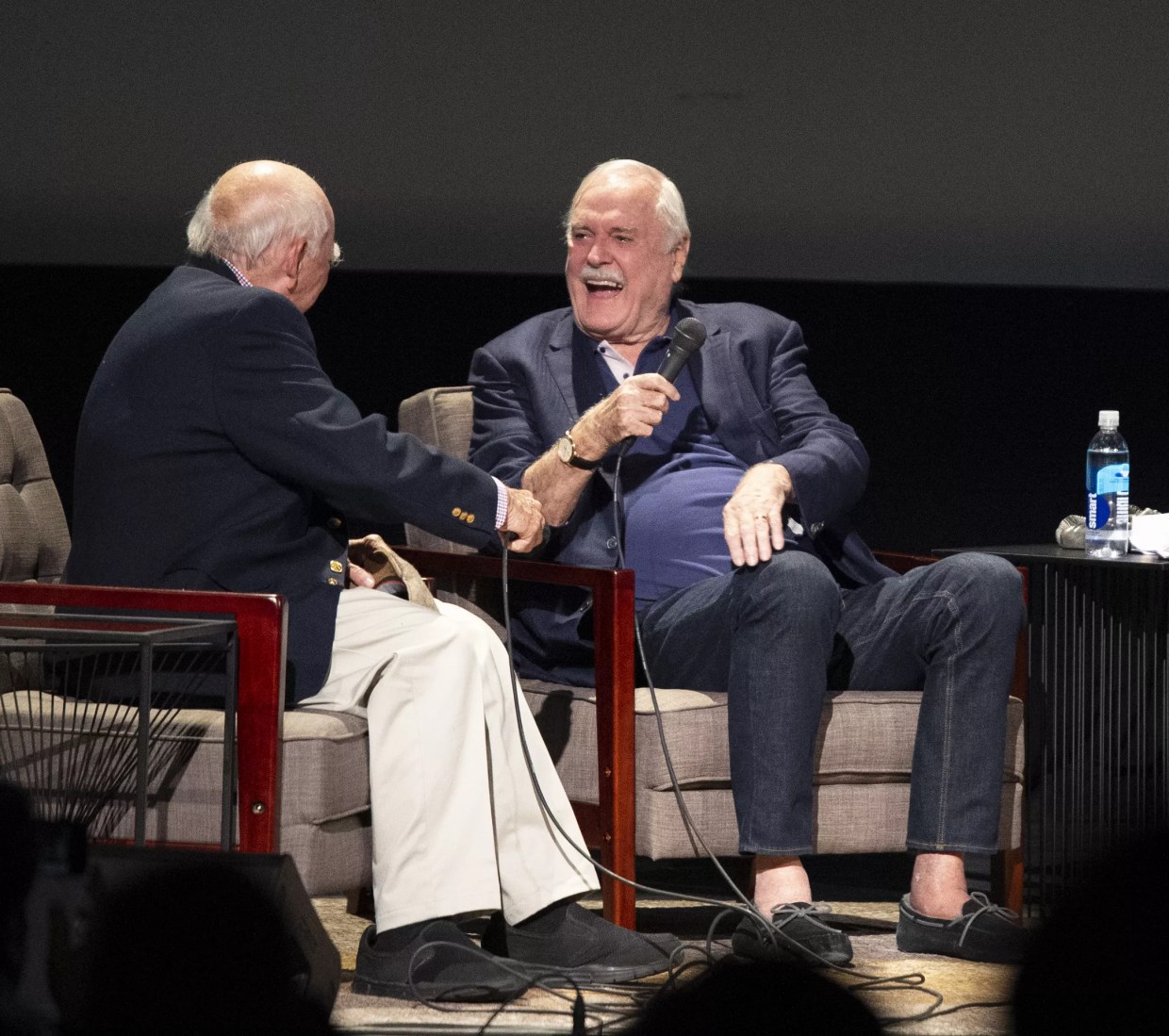 John Cleese Reunites with the Dallas Man Who Brought Monty Python to America