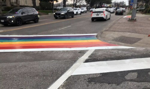 Greg Abbott Has Had it With Colorful Crosswalks