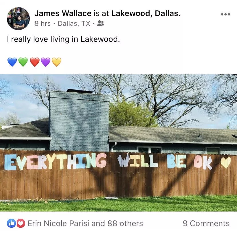 The Best Coronavirus Social Media Posts From North Texans This Week