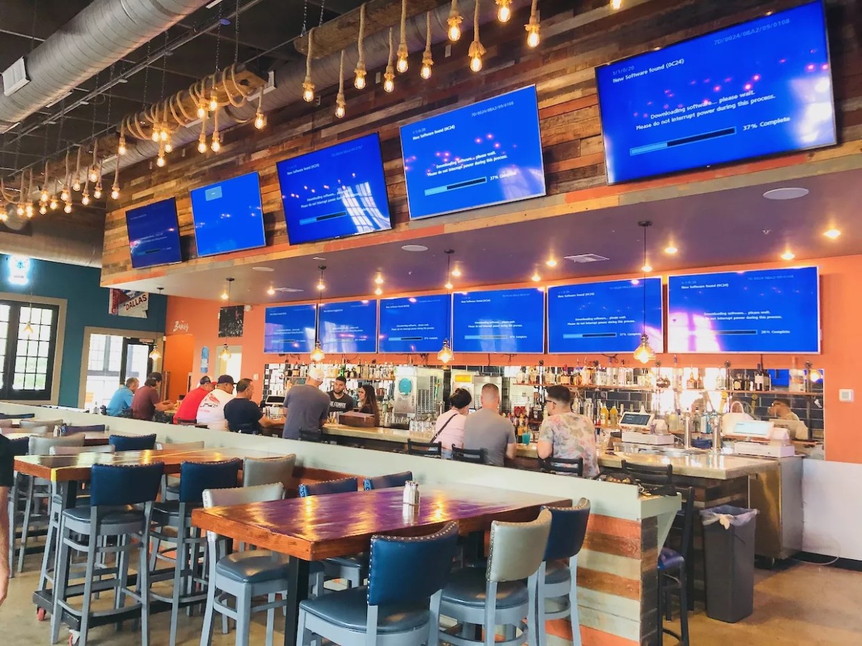 Blue Cenote Cantina Opens in Bishop Arts with TVs Yearning for Sports