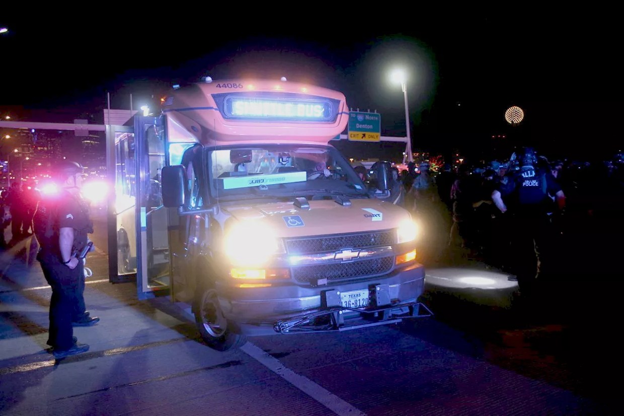 Hall Defends Dallas Police’s Handling of Monday Night Protest