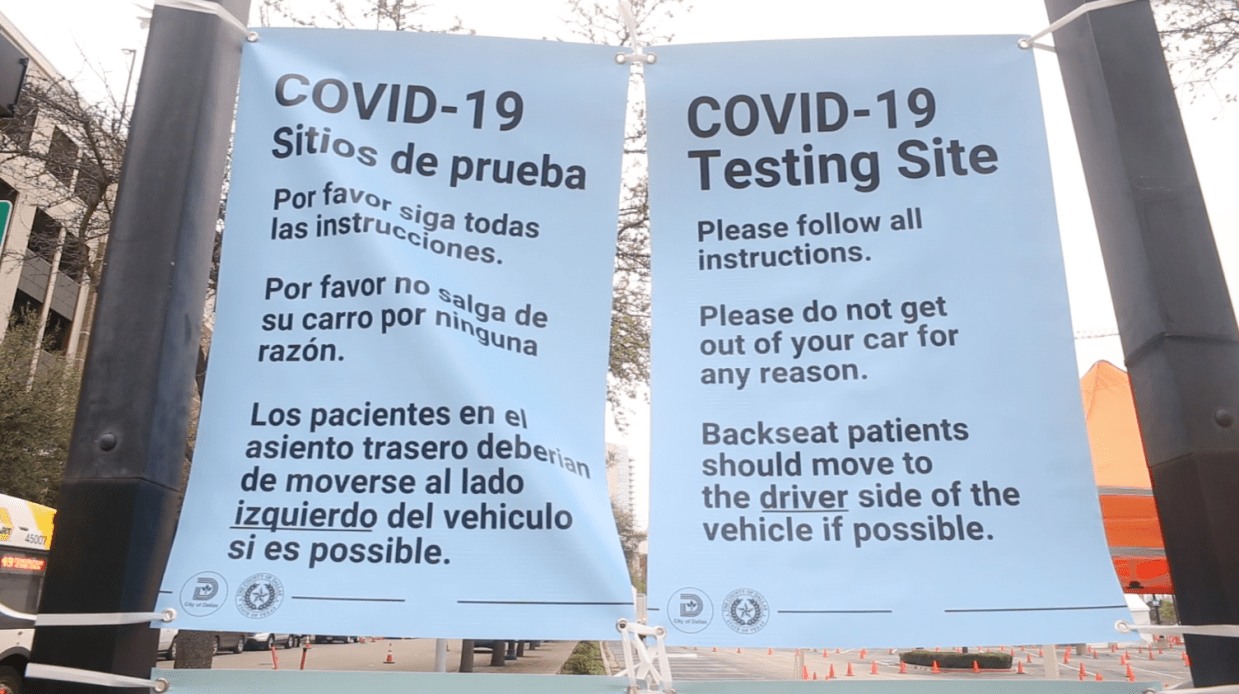 Dallas COVID-19 Test Sites Set To Lose Federal Funding