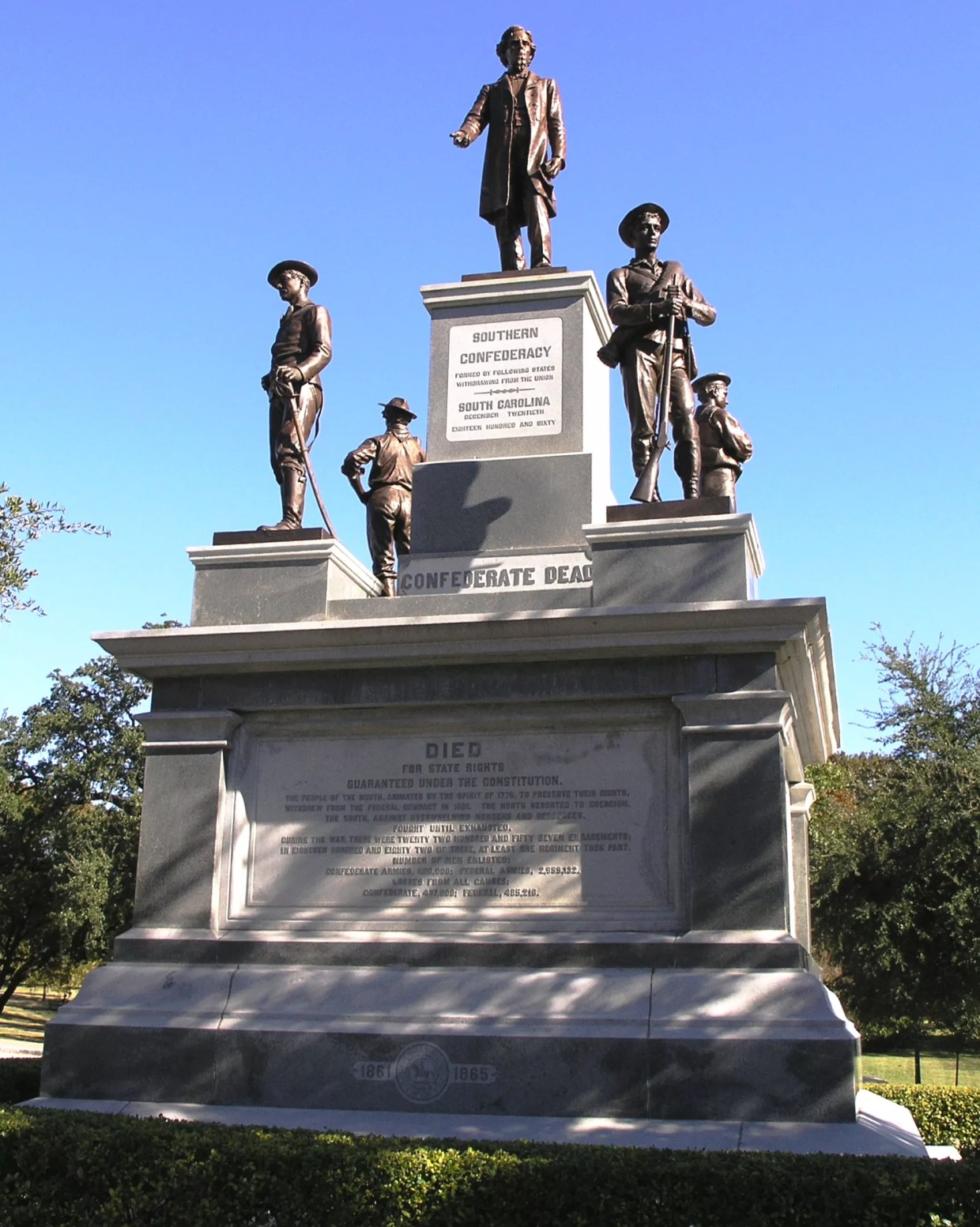Democratic State Lawmakers Call for Removal of Capitol’s Confederate Memorials