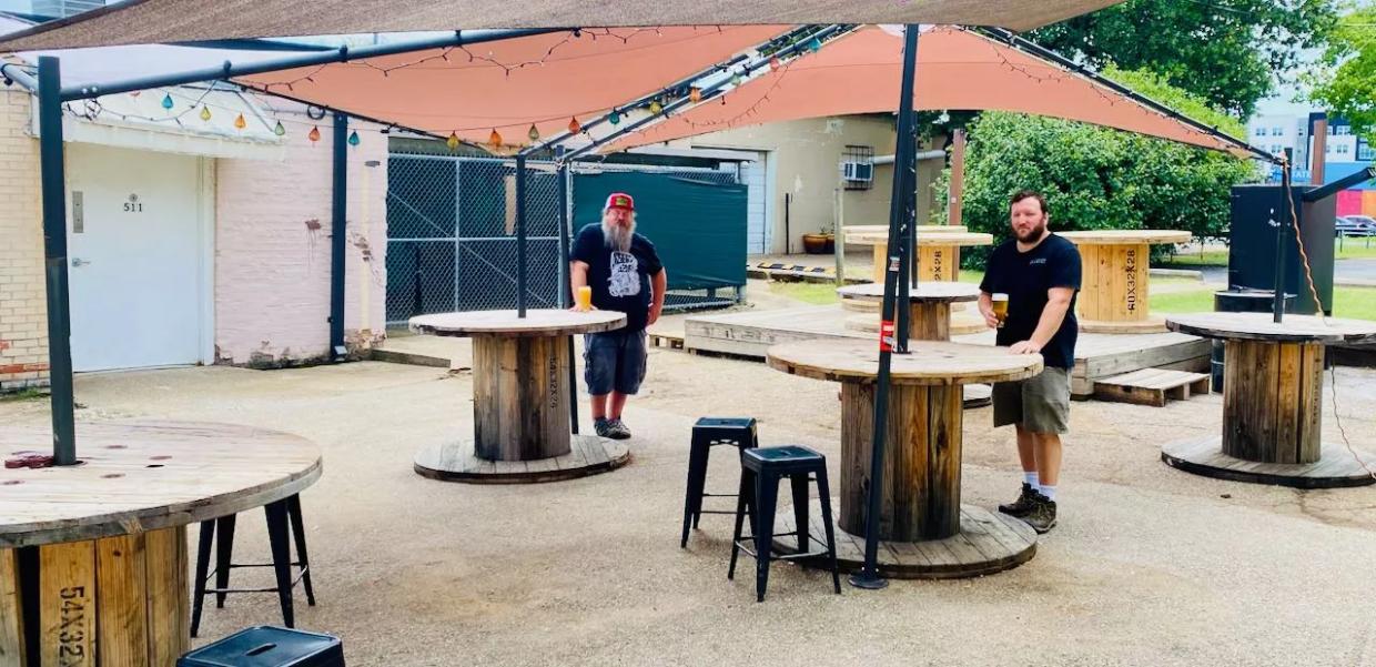 Beer Gardens Sit Empty and Craft Brewing Teeters on the Brink as Texas Whipsaws Over Virus