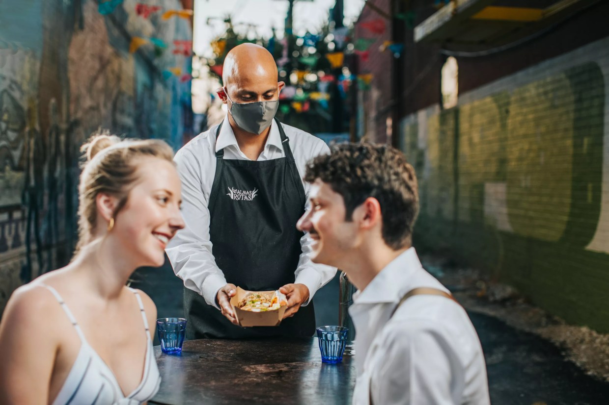 Dining Out During a Pandemic: ‘Absolutely Only Outside’