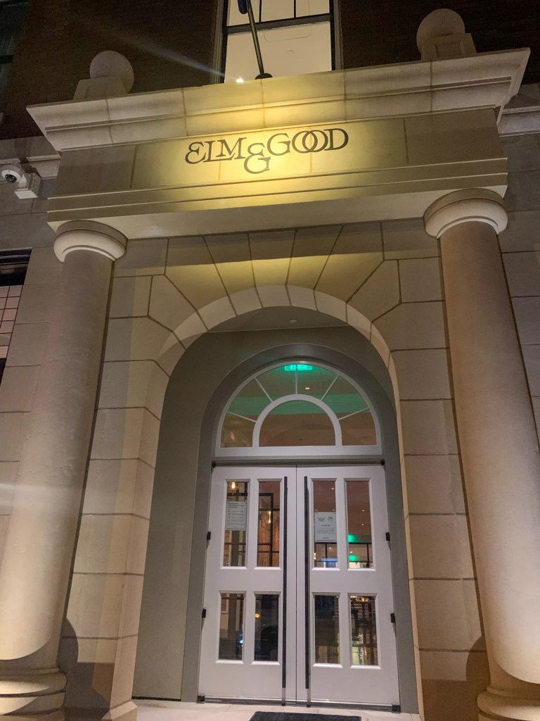 Elm & Good sits in the Kimpton Pittman Hotel in Deep Ellum.