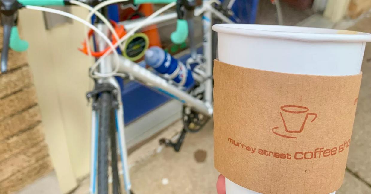 A Little Coffee Shop Keeps Grinding